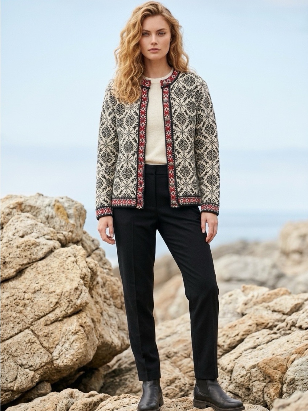 L. L. Bean Nordic Cardigan - M